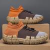 High-Quality Mens Daily Athletic Shoes Autumn Plush Comfort Non Slip Lace Up Outside Athletic Shoes Stylish Vulcanized Shoes