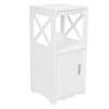 Bedside Table Nightstand Storage Cabinet Side Table Storage Shelf Unit for Bedroom Living Room Bathroom