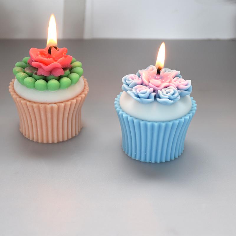 Hanwen Christmas DIY Silicone Mold for Muffin Cup, Candle, Diffuser Stone, Soap, Ice Cube