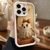 Phone Case: 2D flat, fits iPhone 18 17 16 15 14 13 Pro, gold big bow, perfect Christmas and Halloween holiday gift