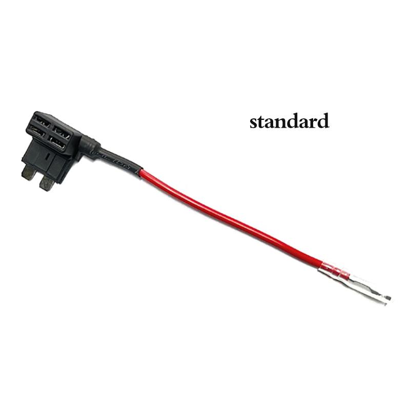 12V Fuse Holder Add-A-Circuit Tap Adapter Micro Mini Standard Ford Atm Apm Blade Auto Fuse With 10A Blade Car Fuse With Holder