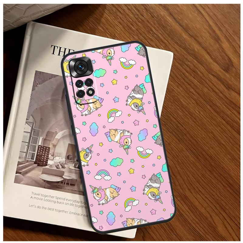 Guinea Pig Case For Xiaomi Redmi Note 12 10 9 11 13 Pro Plus 12S 10S 11S 9S Redmi 13C 10C 9C 12C Cover