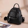 2024 Spring/Summer New Korean Style Mini Soft Leather Backpack Versatile Trendy Large Capacity Fashion Commuting Women's Small Backpack
