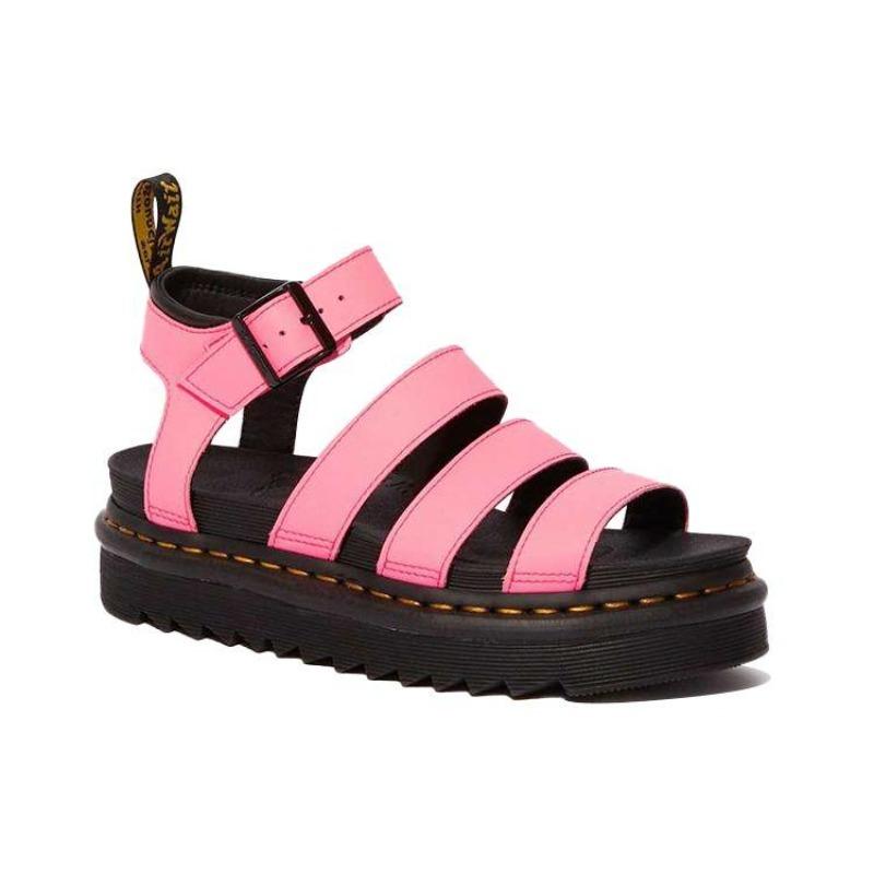 Dr. Martens Blaire Gladiator Open Toe Casual Sandals Women Pink 25768976