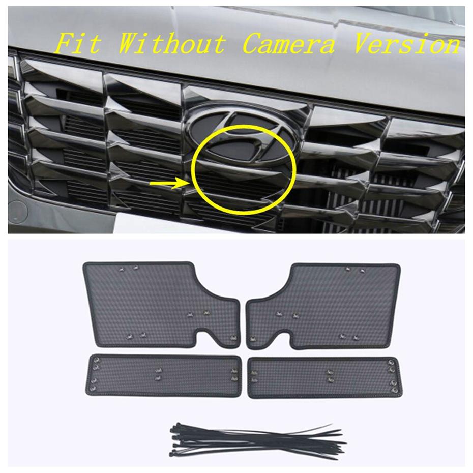 Car Front Grille Middle Net ect-Proof Net Water Tank Condenser Protective Net Cover Fit For Hyundai Tucson NX4