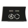 Air Volume Control Panel Internal Circulation Button Air Conditioning Wind Volume Button for BMW 1 3 Series E90 E91 E92 E93 E87
