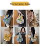 2026 Women's One-Shoulder Tote: Large Capacity, Three-Dimensional Floral Hollow Woven Design