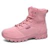 Couples High-top Boots Outdoor Field Practice Shoes Battlefield Combat Training Work Boots Walking Hiking Casual Sports Shoes