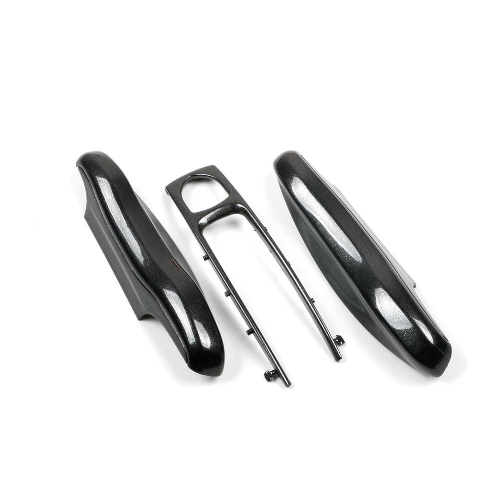 Carbon Grey Key Replacement Case for Porsche Cayenne Macan 718 911 Paramela Taycan