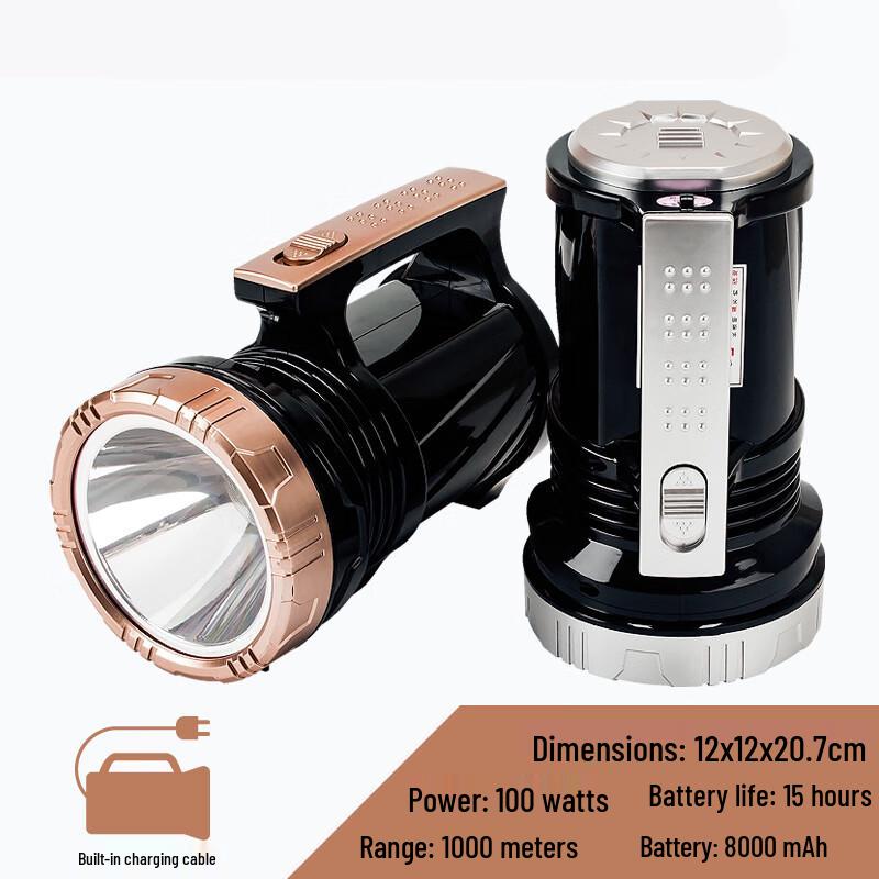 Lurong High-Power Rechargeable LED Outdoor Lighting