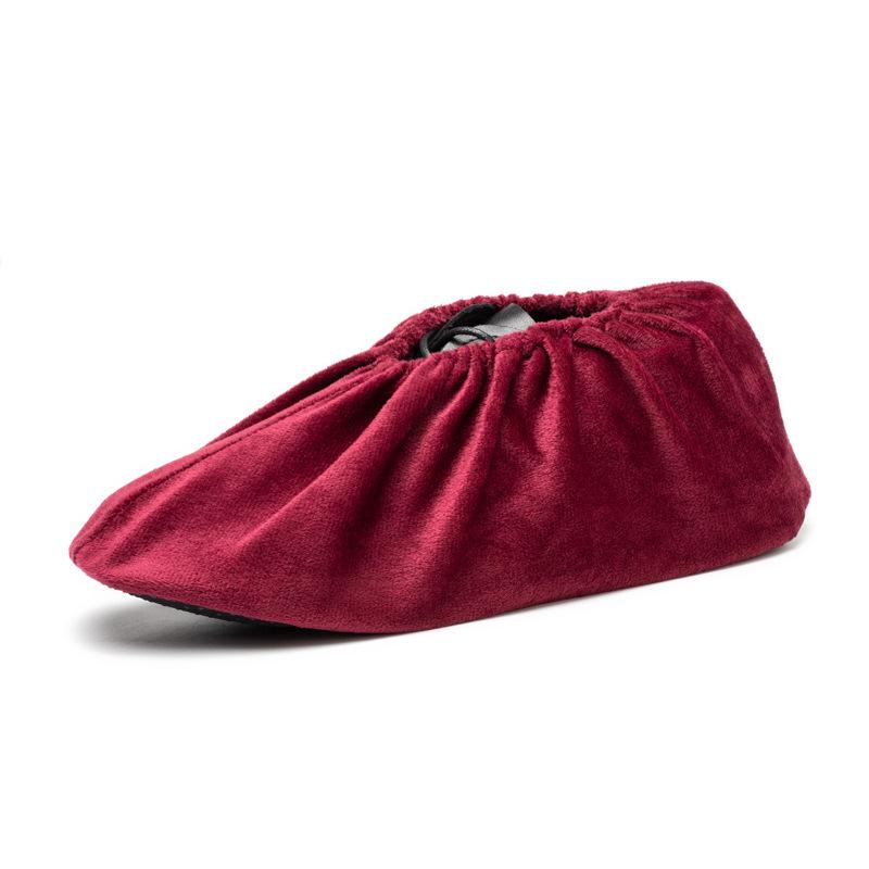 Reusable Indoor Fleece Shoe Covers - Washable, Thickened Fabric for Adults and Kids