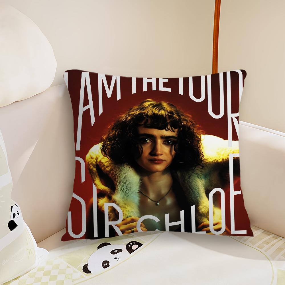 Band Sir CChloe July Home cushion cover Pillow Case Plush Fabric Soft Double Sided Print Sofa Cushion Cover Throw Pillow Covers