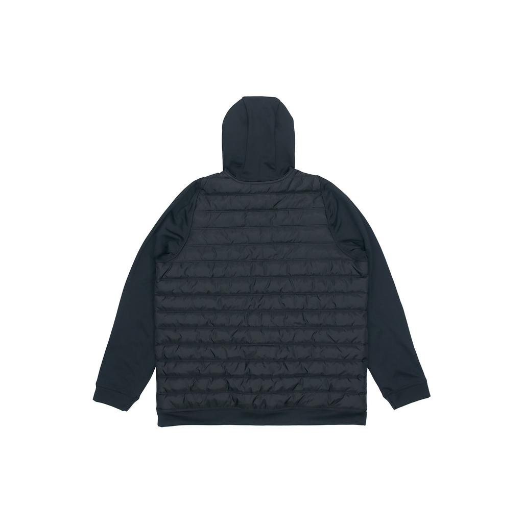 Nike Solid Full-Zip Hooded Jacket Men Outerwear Black CZ4342-010