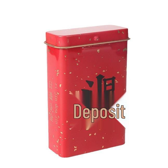 Men's 20-Capacity Tinplate Cigarette Case, Personalized Metal Hand-Rolled Holder, Multi-Pattern, Waterproof & Moisture-Proof.