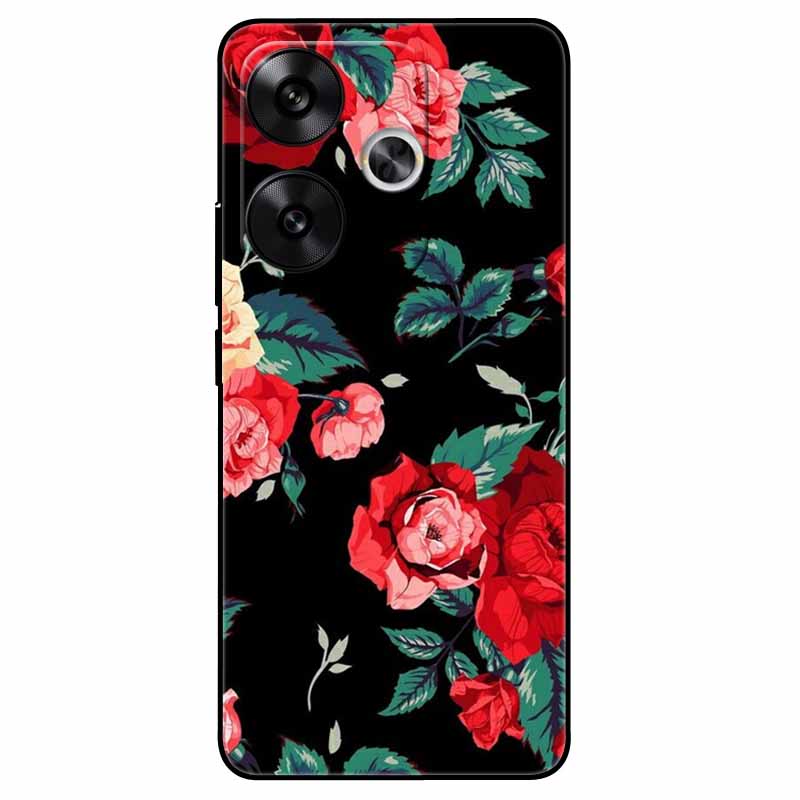 For Xiaomi Poco F6 Cases Soft Silicone Protective Fashion TPU Phone Back Covers For Xiaomi Poco F6 Pro/ Redmi Turbo 3 TPU Cases