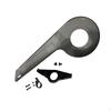 Chain Guard Cover Chainring Protector Components Replacement Parts Black Dustproof Sprockets