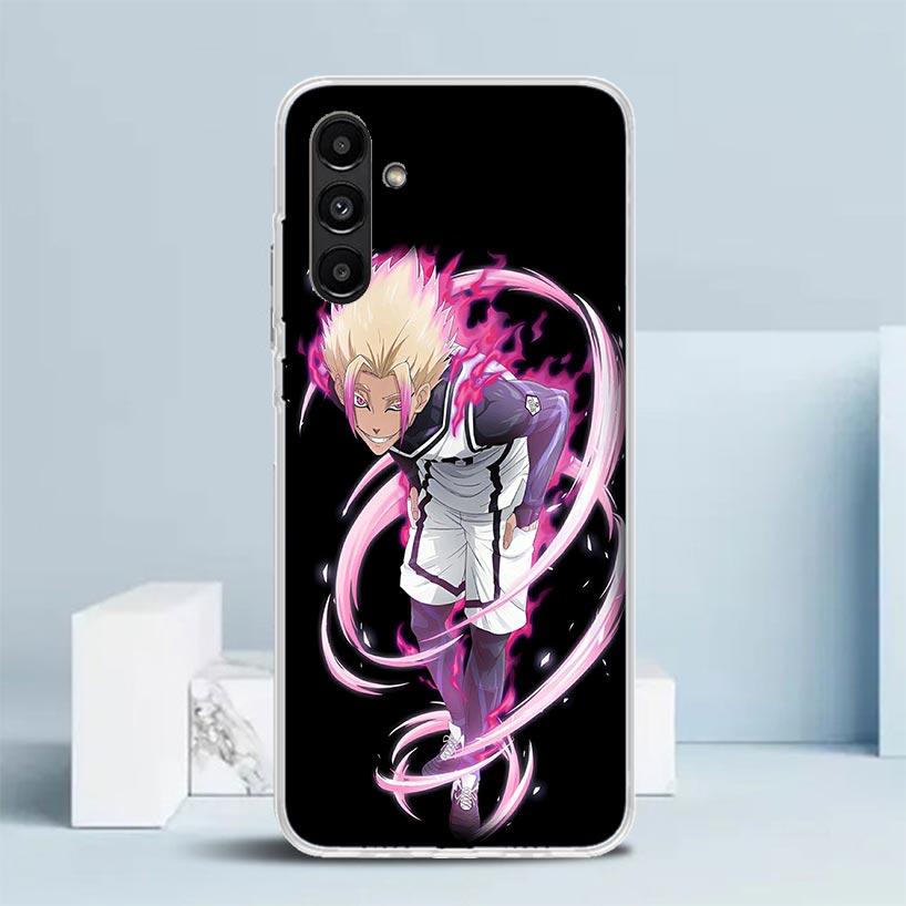 Blue Lock Shidou Ryusei Cover for Samsung Galaxy A17 A37 A57 A16 A26 A36 A56 A15 A14 A55 Phone Case A13 A53 A25 A35 A24 A34 A23
