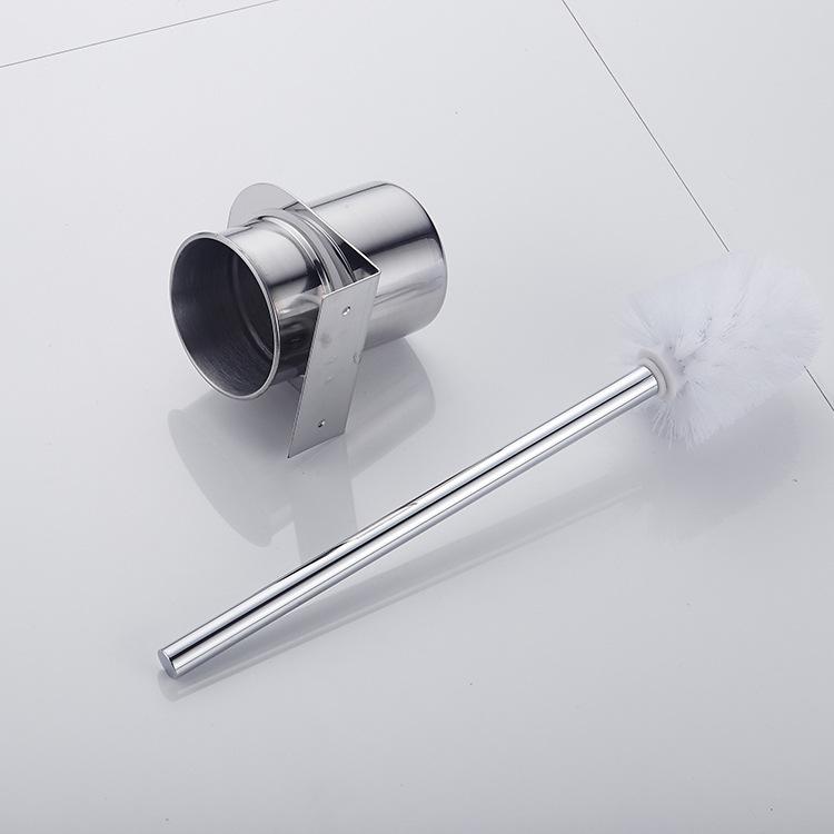 304 Titanium-Plated Brushed Black Stainless Steel European-Style Toilet Brush
