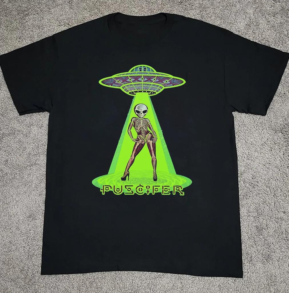 NEW Puscifer Band Poster Album Short Sleeve Black All Size T-Shirt KK133