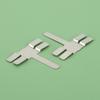 20 Pieces T-shaped Nickel Sheet for Battery Nickel Plated Steel Strip Sheet Improve Work Efficiency Low Resistivity