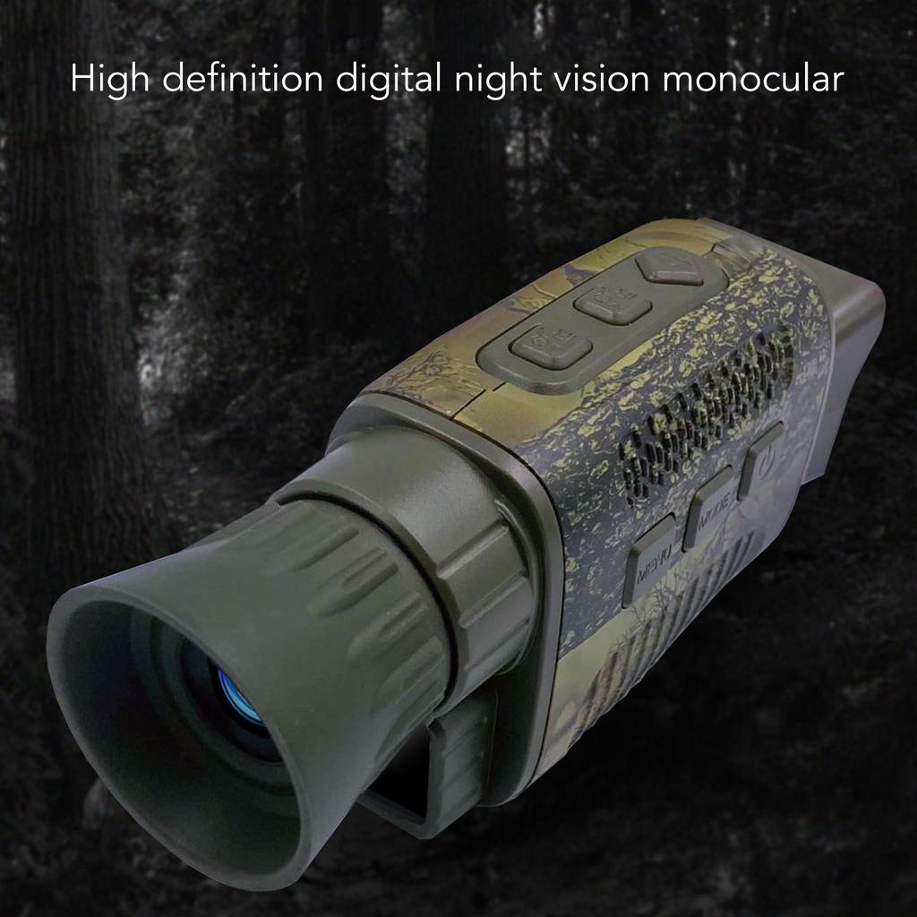 Night Vision Monocular Infrared Night Vision Camcorder for Hunting Monitoring Observation