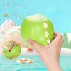 Fun Dinosaur Bubble Blower Toy for Kids - Handheld Magic Soap Water Bubble Machine Gift