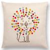 Cute Cartoon Animals  Cushion Cover  Home Decor for Sofa Livingroom Pillow Case High Quality Throw Pillows Hogar
