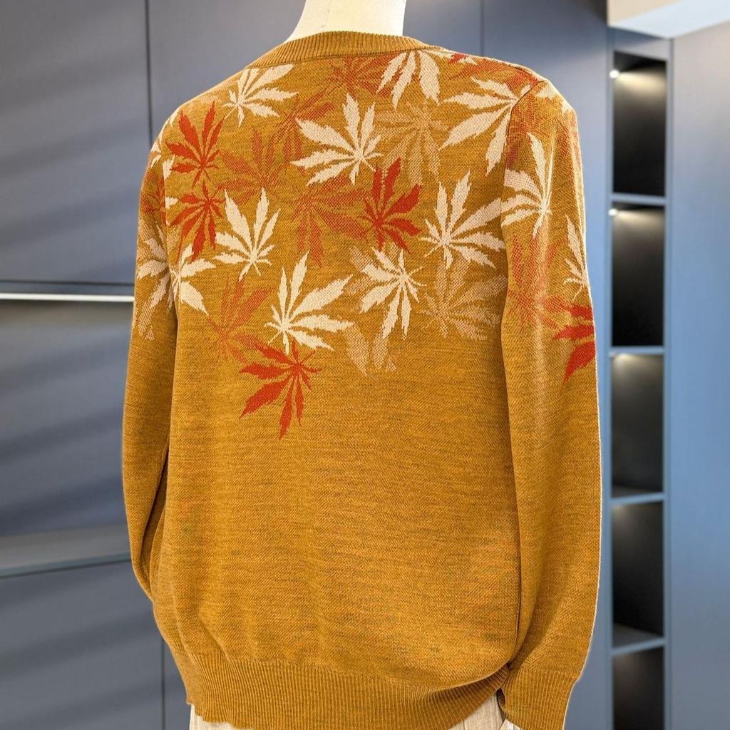 2PCS Thin Knitted Tops Women Printed Cardigan Short Sleeve Knitted T-Shirt Two-piece Round Neck Knitted Cardigan Jacket T-Shirt