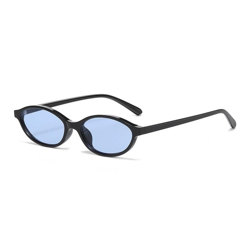 Classic Oval Small Sunglasses Women Trendy Cat-eye Sun Glasses for Ladies Fashion Daily Driving Travelling Shades UV400