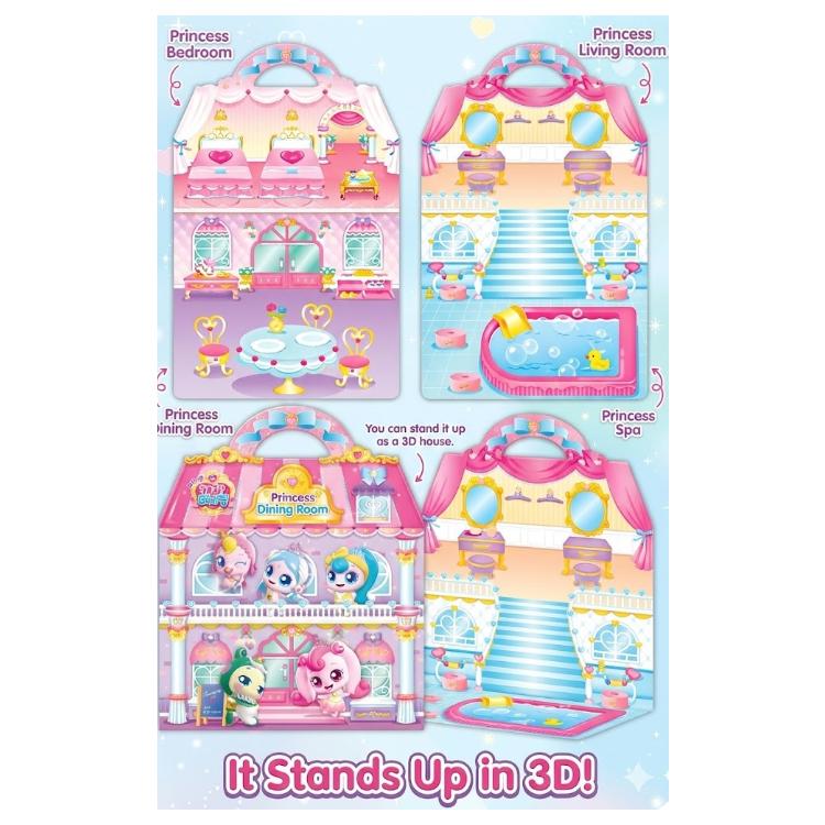 Hergestellt in Korea - Prinzessin Fang! Teenieping 3D Taschenaufkleber – Spa-Haus