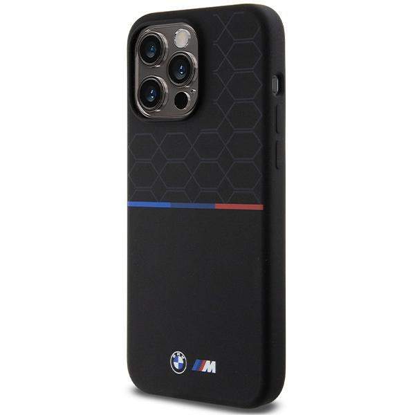 Bmw Bmhmp15X22Smpk Iphone 15 Pro Max6.7 Czarny/Black Hardcase M Silicone Pattern Magsafe