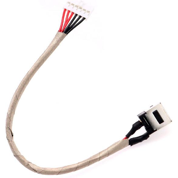 Deal4GO DC Power Jack Cable Charging Port for MSi GE62 GE72 GF62 GF72 GL62 GL72 PL62 GP62 GP72 GS70 PE70 PE72 GV72 WS60 PX60 GE62VR GE72VR GP62VR