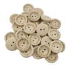 50Pcs 2Hole Natural Wooden Buttons handmade with love wood Button For Scrapbooking Craft DIY Clothing Sewing Accessories