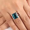 Apatite Gemstone 925 Sterling Silver Wedding Jewelry Designer Ring For Women RR-78-12