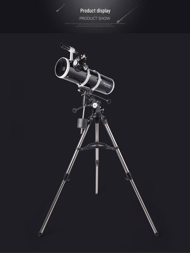 130DX High Definition 130EQ Telescope: Large Aperture, Night Vision, Professional Stargazing