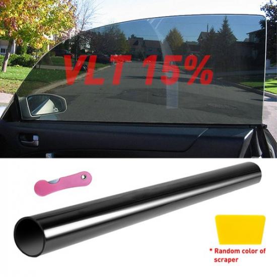 

20 X 10 FT Uncut Roll Window Mirror Black Tint Film Car Home Office Glass EOA