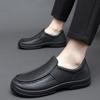 Man Shoes Waterproof Oil-proof Chef Shoes Lightweight EVA Kitchen Work Shoes Comfort Soft Loafers Casual Moccasins Rain Footwear