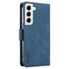 YIKATU YK-005 For Samsung Galaxy S23 Skin-touch Phone Leather Case Wallet Stand Phone Cover