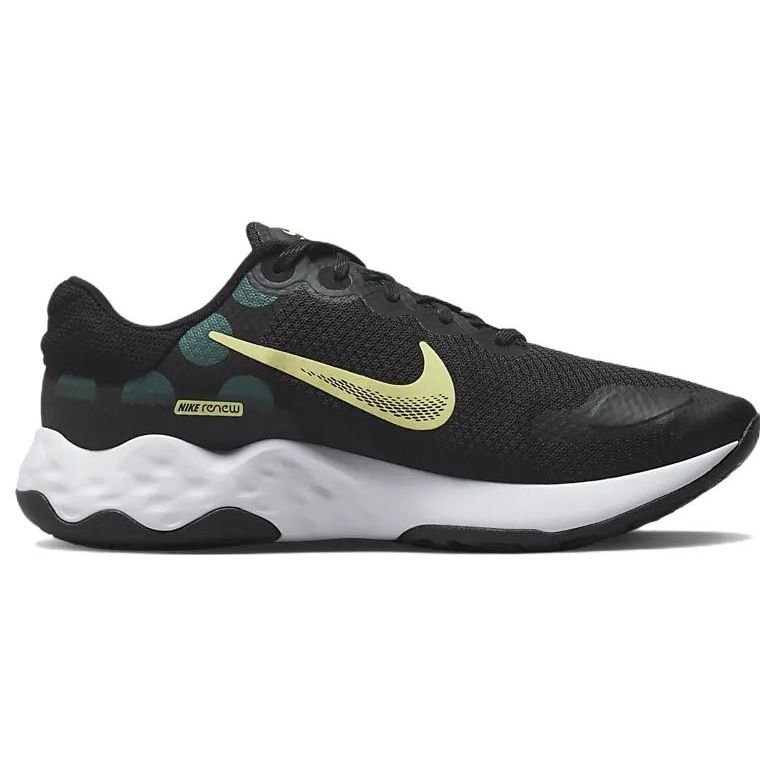 Nike Renew Ride 3 Black Lemon Chiffon Men Sneakers Faded-Spruce White DC8185-007