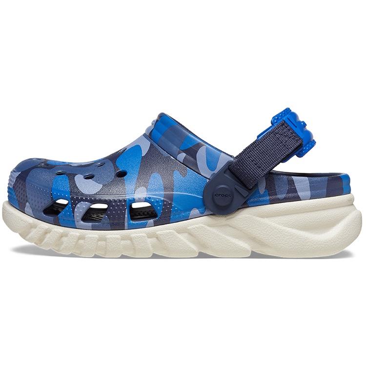 Crocs Duet Max II 2 Camo Redux Clog Navy Stucco Unisex 209192-46K EU 38-39