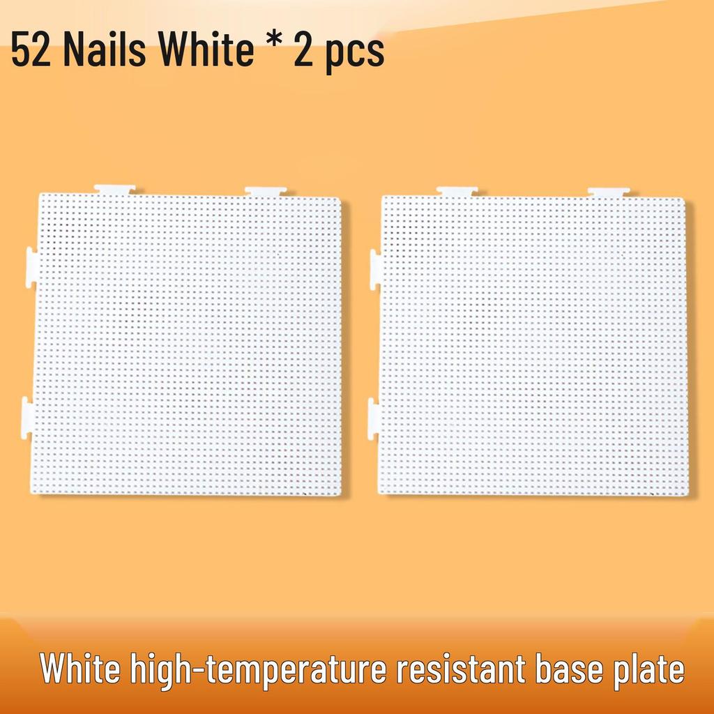 2.6mm Perler Bead Board, High-Temperature Resistant, 52x52 Peg Anti-Scald DIY Craft Tool