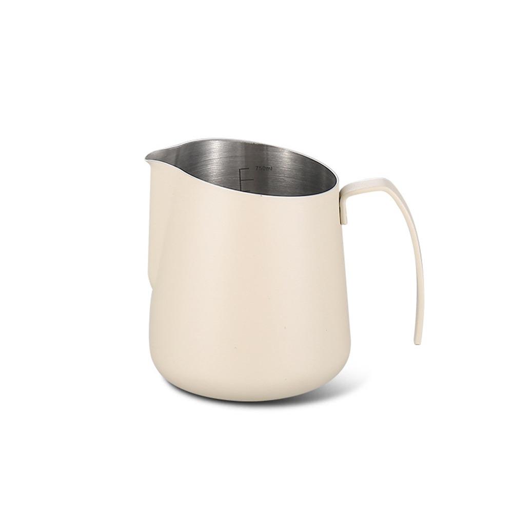 Stainless Steel Milk Frothing Pitcher 500/750ml Espresso Steaming Pitchers Coffee Bar