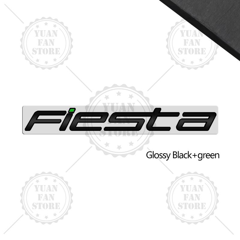 1 STUKS Metalen Letter Voor Ford Fiesta ST Line Nieuwe Oude Stijlen 3D Embleem Auto Achterklep Decals Badge Auto Accessoires Styling