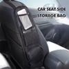 Oxford Cloth Seat Side Storage Bag Lightweight Hanging Car Seat Back Hanging Bag Convenient with Mesh Pocket Sundry Storage Bag