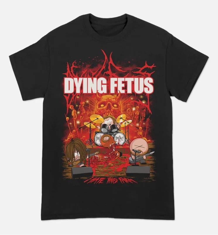 Dying Fetus Band Fuuny Cotton Unisex S-4XL T-shirt L
