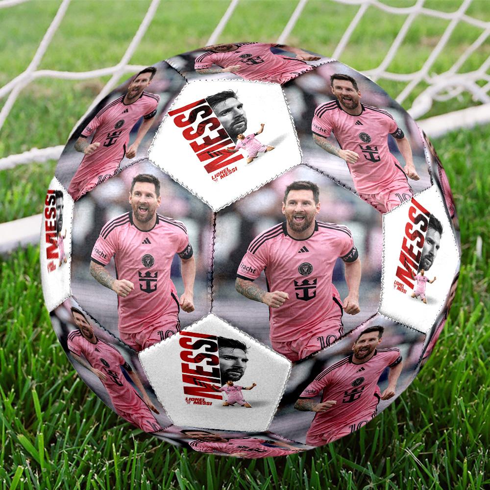 Messi 10 Number Football Soccer Ball Size 5 Football Machinestitched Indooroutdoor Universal Football Unique Gift For Soccer Lovers