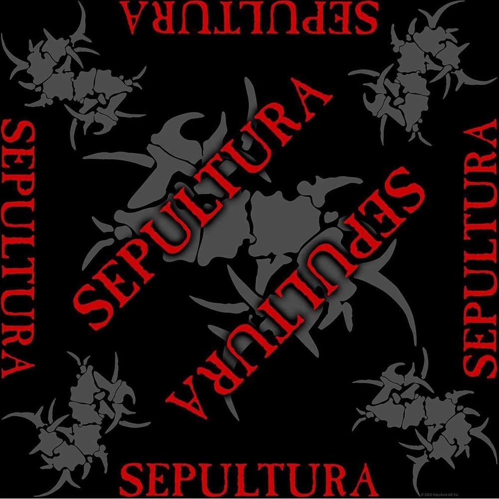 Sepultura Unisex Adult Logo Cotton Bandana