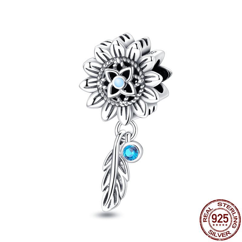 100% Copper Dreamcatcher Series Charm Fit Original 3Mm Bracelet Diy Beads For Women Birthday Fine Jewelry Gift