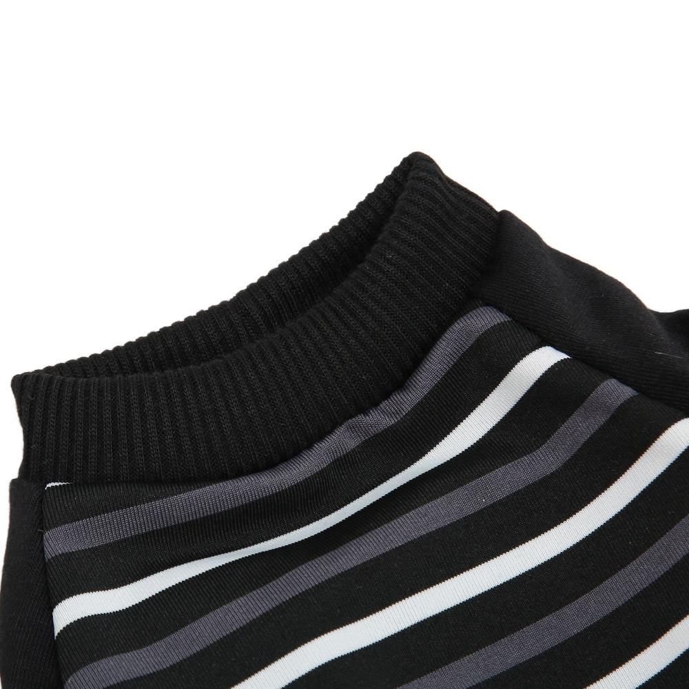 Light Weight Pet Jumpsuit Striped Print Cat Home Wear Pet Loungewear  Small Breed Use