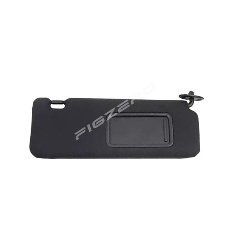 74320-21210-B2 Sunshade Sun Visor with Makeup Mirror Black Left Right for Toyota Scion TC 2005-2010 1pc Brand New